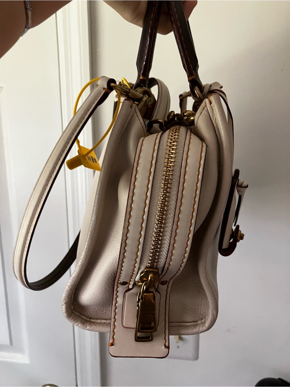 Coach Rogue 25 Bag White - Picture 3 of 9